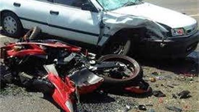 بينهم شقيقين.. مصرع وإصابة 3 أشخاص في حادث تصادم ملاكي ودراجة نارية بالقليوبية