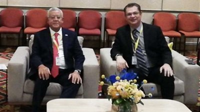 حنفي جبالي يلتقي نائب رئيس مجلس النواب البرازيل