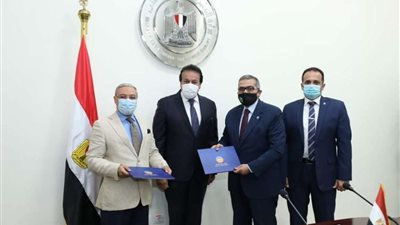توقيع بروتوكولي تعاون بين جامعات طنطا والجلالة والمصرية