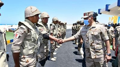 اختتام فعاليات المناورة (رعد - 5) بالمنطقة الشمالية العسكرية