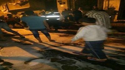 نشوب حريق بقطعة أرض فضاء بسوهاج