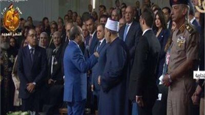 السيسي: النهاردة هنحكي لكم الحكاية من وجهة نظر الدولة منذ 2011