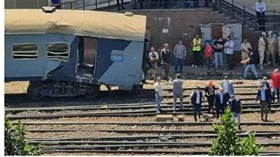 حادث قطار اليوم.. «الصحة» تكشف حصيلة إصابات الركاب