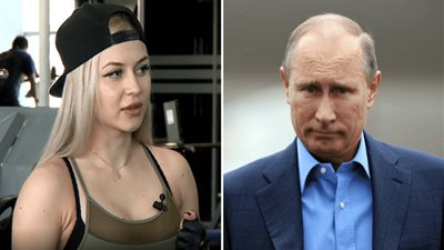 بالصور.. ملكة جمال روسيا الحارس الخاص للرئيس بوتين