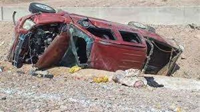 خلال أول يوم دراسة.. مصرع معلم وإصابة 5 آخرين إثر انقلاب سيارة بجنوب سيناء