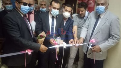 افتتاح وحدة العقود والمشتريات بإدارة أشمون التعليمية