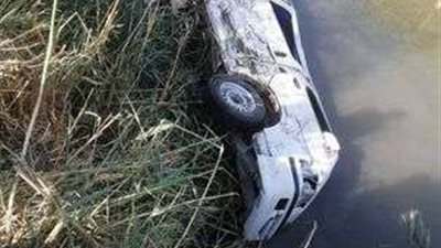 إصابة 9 أفراد فى انقلاب أتوبيس بالمنوفية