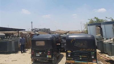 بالصور | لمواجهة الظواهر العشوائية.. التحفظ على 150 