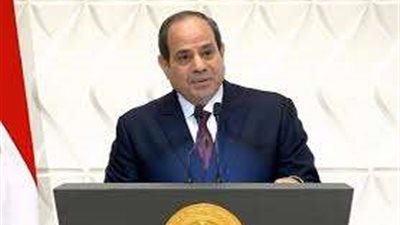 الرئيس السيسي: الدولة  أقامت العاصمة الإدارية كفكرة وليست وجاهة حضارية