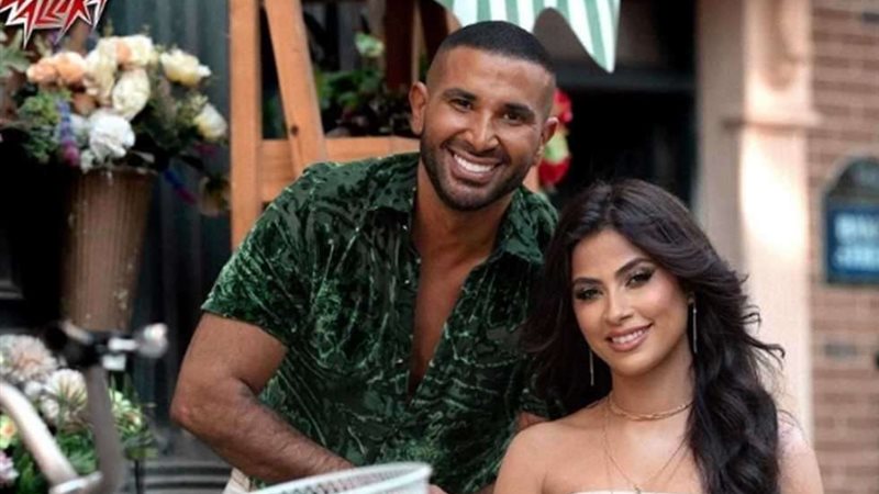 الفنان أحمد سعد والفنانة