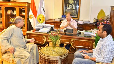 محافظ أسيوط يواصل لقاءاته مع أعضاء مجلسي النواب والشيوخ لاستعراض وحل مشاكل المواطنين