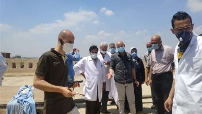 وكيل صحة الشرقية يتفقد مستشفى الحسينية المركزى