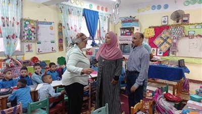 مدير تعليم القليوبية تتفقد مدارس المحافظة للاطمئنان على انضباط العملية التعليمية