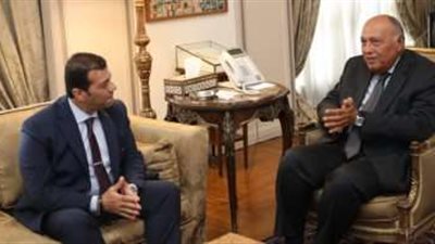 وزير الخارجية يجتمع مع رئيس الهيئة الوطنية للبحث في الاستعدادات لانتخابات الرئاسة