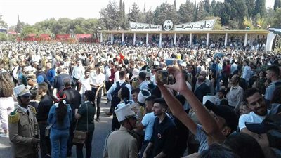 المرصد السوري: ارتفاع أعداد ضحايا الكلية الحربية لـ100 شهيدا