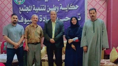 جمعية حكاية وطن تنظم قافلة طبية بقرية بني مر بأسيوط