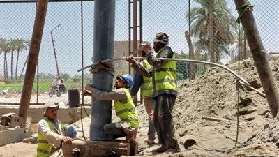 دق ١١٧ بئر مياه ارتوازى بسبع مراكز بسوهاج لخدمة اكثر من ١.٥ مليون مواطن ضمن مشروعات المبادرة الرئاسية حياة كريمة