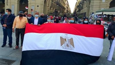 الجاليات المصرية فى أوروبا تحتفل بـ30 يونيو