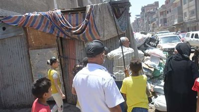 رفع 47 حالة إشغال طريق ومخالفة من شوارع الشرقية