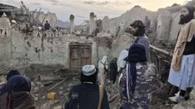 مصر تعلن تضامنها الكامل مع الشعب الأفغانى في محنة الزلزال المدمر