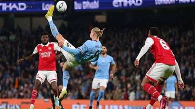 هالاند يقود هجوم مانشستر سيتي في مواجهة أرسنال في الدوري الإنجليزي