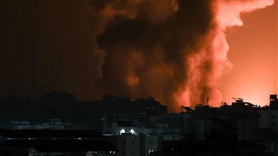 موجة جديدة من الغارات الإسرائيلية على قطاع غزة الآن