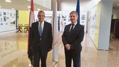 مباحثات سياسية حول القضايا الدولية بين مصر وقبرص
