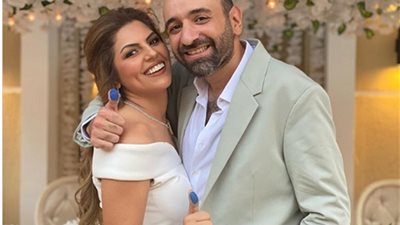 المخرج عمرو سلامة يعقد قرانه على مروة البرماوي (صور)