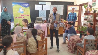 مياه أسيوط خطة توعوية بمستهدف 90 مدرسة  تزامنًا مع بدء العام الدراسي الجديد