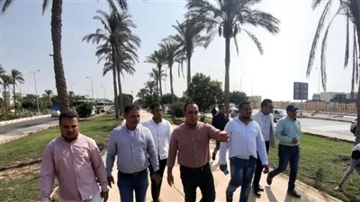 جهاز لشروق: مواصلة الأعمال في المداخل كافة حرصًا على الواجهة الحضارية للمدينة