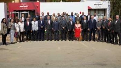 الحملة الرسمية للمرشح الرئاسي السيسي تستقبل وفدًا من تحالف الأحزاب المصرية