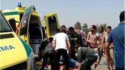 بالأسماء.. مصرع طالب وإصابة 5 آخرين في حادث انقلاب ميكروباص بالمنيا