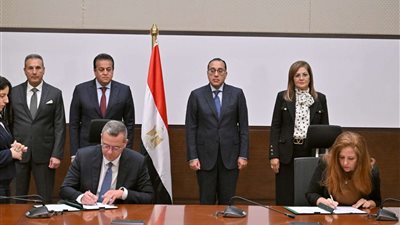 مدبولي يشهد توقيع بروتوكول تعاون بين وزارة التخطيط واتحاد بنوك مصر