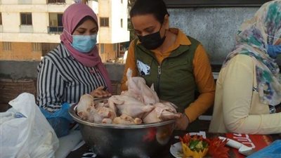 بالصور | إعدام 22 كجم لحوم غير صالحة للاستهلاك خلال حملة بمطروح