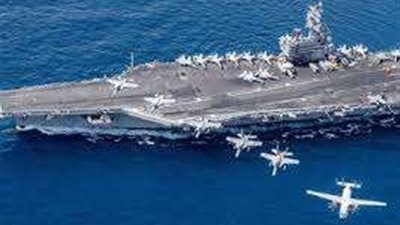 القيادة الوسطى الأمريكية تعلن وصول حاملة الطائرات 