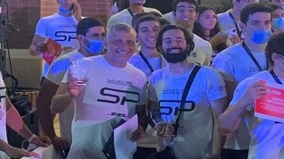 بالصور | بمشاركة 100 سباح مصري.. نبيل إبراهيم يسجل رقمًا جديدًا لمصر بـ