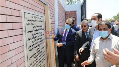 بتكلفة 8 مليون جنيه.. محافظ المنوفية يتابع الأعمال الإنشائية لمدرسة تلوانة الابتدائية