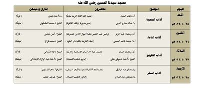 الأوقاف: إقامة الأسبوع الثقافي في 27 محافظة بوقت واحد