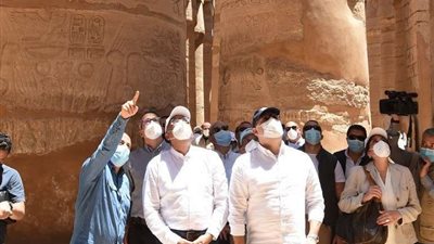 بالصور | رئيس الوزراء: تحويل الأقصر إلى أكبر متحف مفتوح في العالم