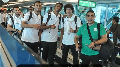 بعثة المنتخب الأوليمبي تغادر لمواجهة أوزبكستان وديا