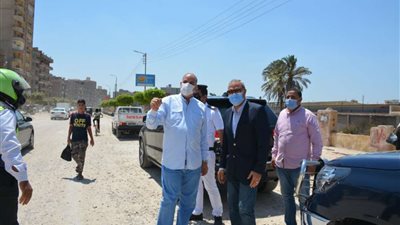محافظ القليوبية يتابع أعمال تطوير ميدان العاشر من رمضان بقليوب