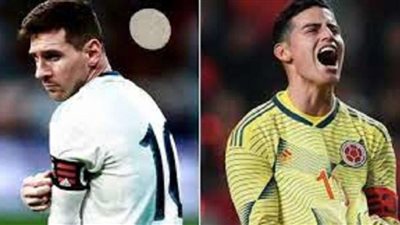 ميسي أساسياَ.. التشكيل الرسمي لموقعة الأرجنتين وكولومبيا بنصف نهائي كوبا أمريكا
