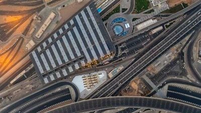 بالصور.. شاهد محطة عدلي منصور المركزية التبادلية العملاقة