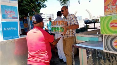 رفع 307 حالة إشغال طريق مخالفة بمركزي دمنهور وأبو حمص بالبحيرة