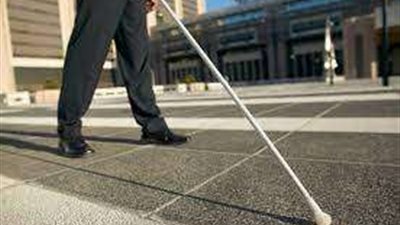 العصا البيضاء تؤكد حق المكفوفين فى ممارسة الحياة باستقلالية التى يتمتع بها الآخرون