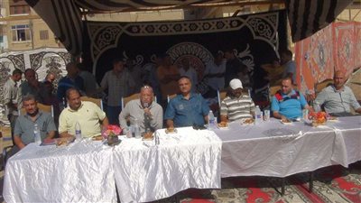 رئيس مدينة أشمون بالمنوفية يشهد اصطفاف المعدات والآليات الهندسية