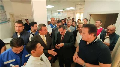 وزير الصحة في جولة داخل مستشفيات شمال سيناء لاستقبال الجرحى الفلسطينيين