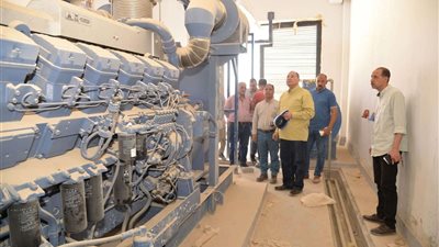 محافظ أسيوط يتفقد أعمال تنفيذ محطة مياه الشرب و مشروعات البنية الأساسية بمدينة ناصر الجديدة