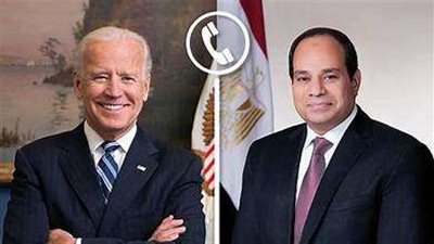 فيديو.. السيسي يتلقى اتصالًا هاتفيًا من الرئيس الأمريكي لمتابعة نتائج زيارة 