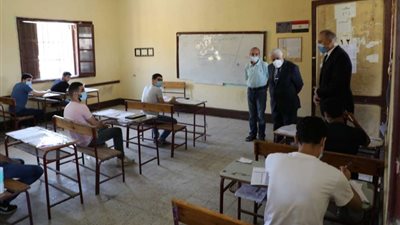 وزير التعليم يتفقد سير امتحانات الثانوية العامة بلجان السيدة زينب